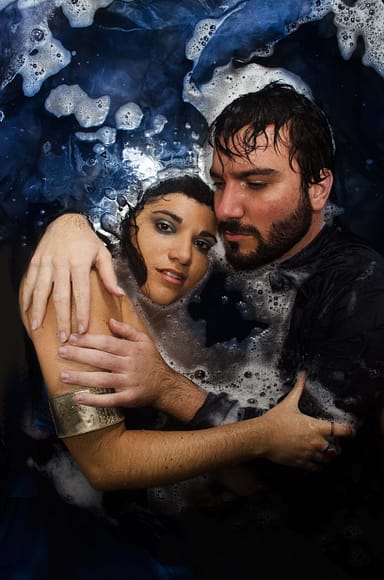Joana Reais e Leo Costa por @PriVilarino